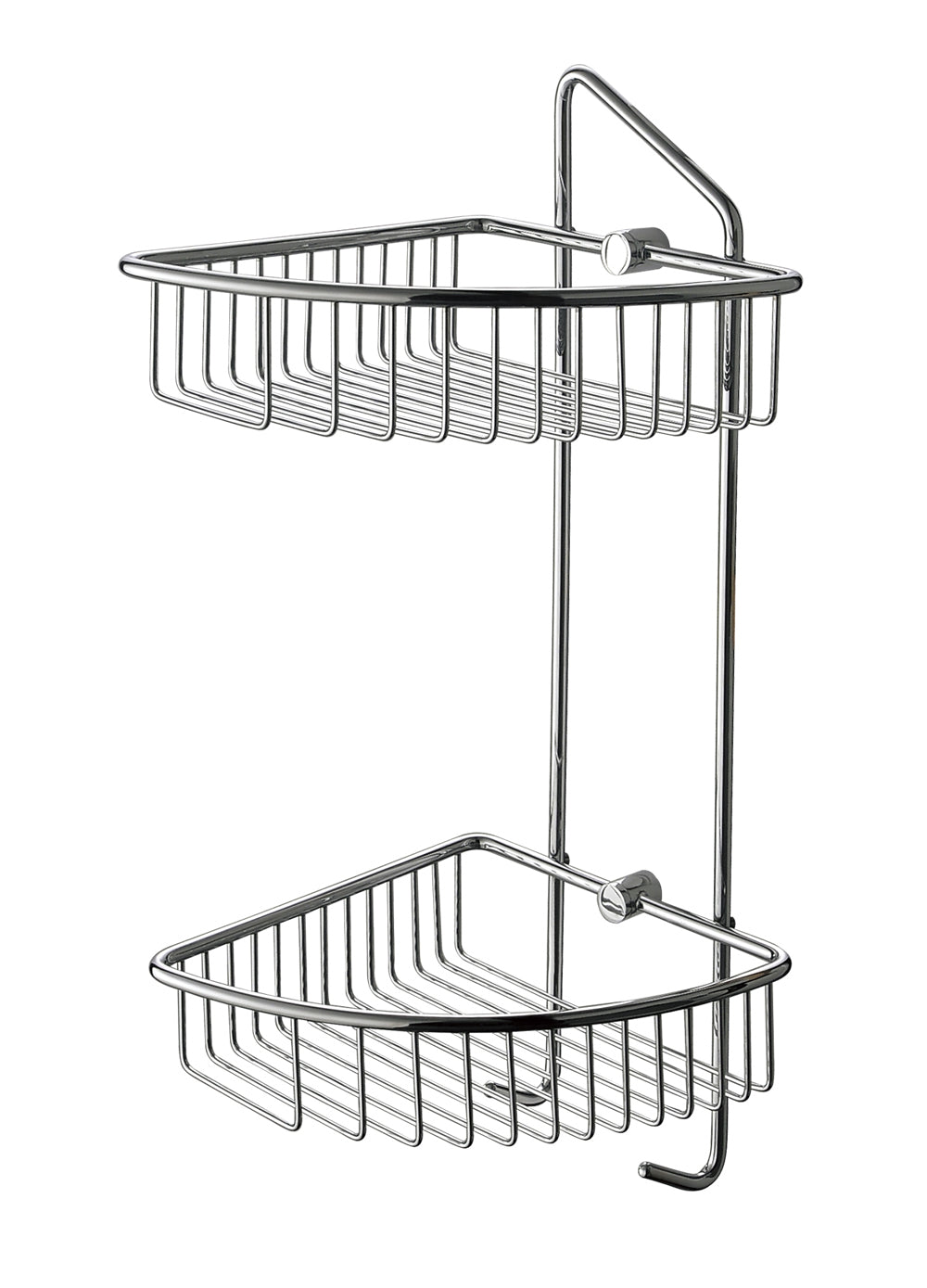 Mounted Double Basket Shower Shelf Bathroom Accessory