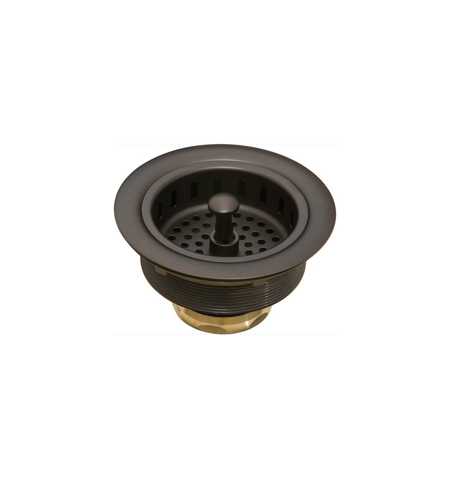 Thompson Traders TDB35-OB Basket Strainer Kitchen Sink Drain in Oil-Rubbed Bronze