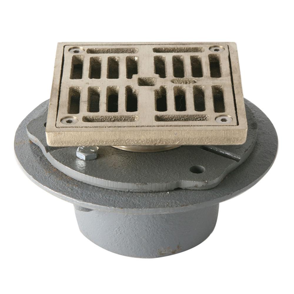 Shower Drain Body - PVC Rough - Use with MT506-GRID