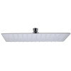 Steel 12" Square Ultra Thin Rain Shower Head