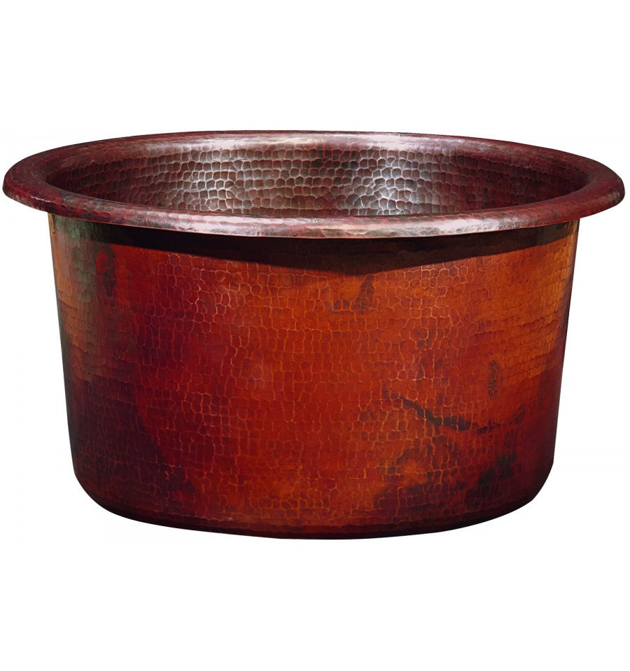 Thompson Traders KPD-1207BC De La Cruz Bar Sink in Aged Copper
(Hammered)