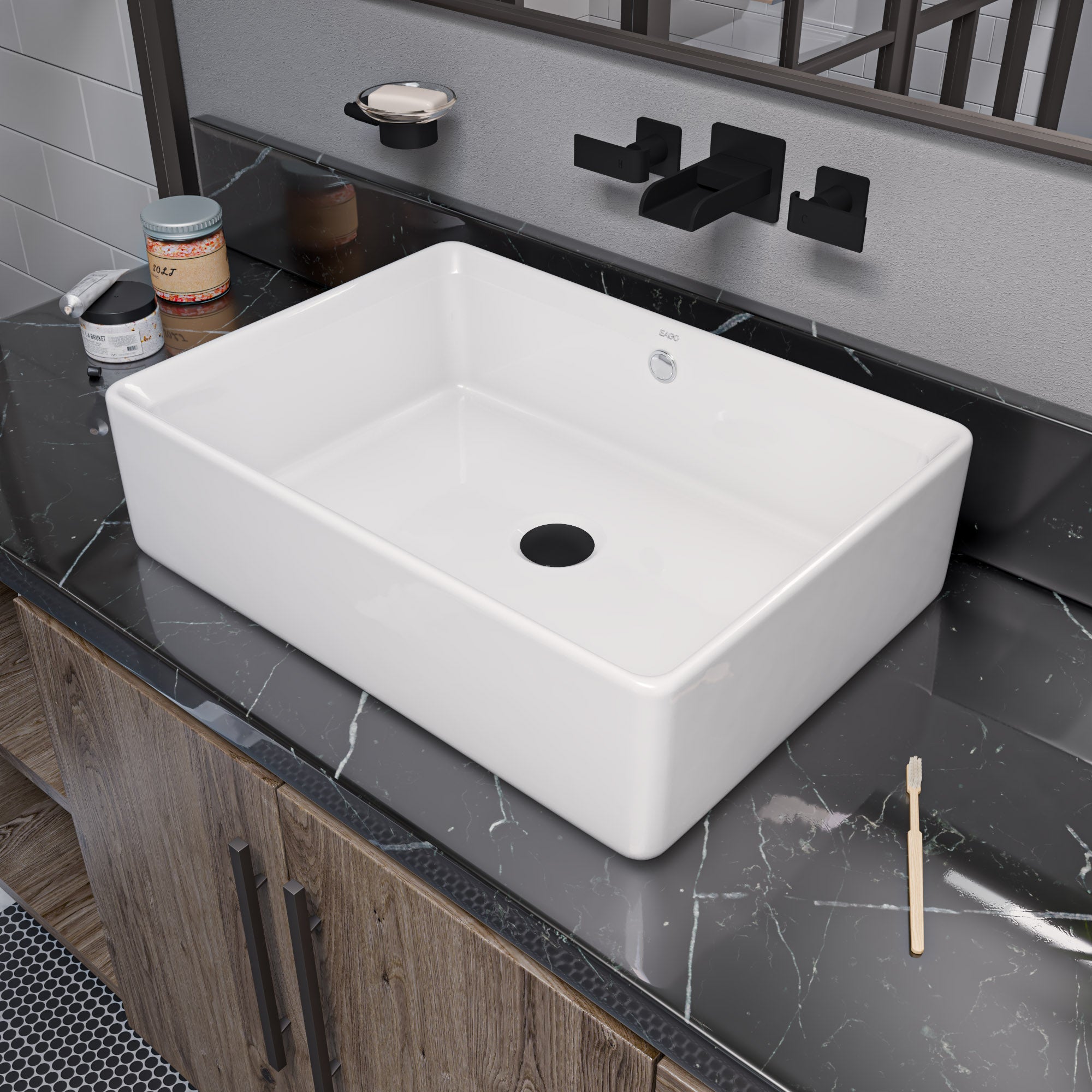 Mount Basin Vessel Sink