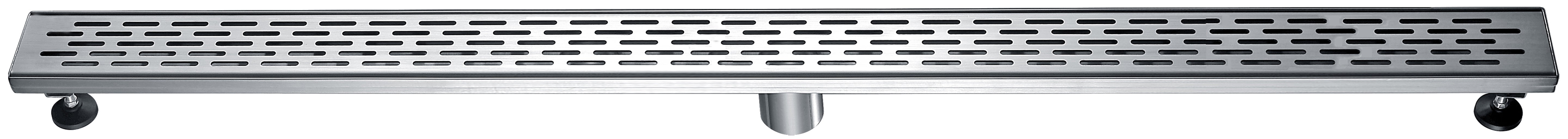 Linear Shower Drain With Groove Holes