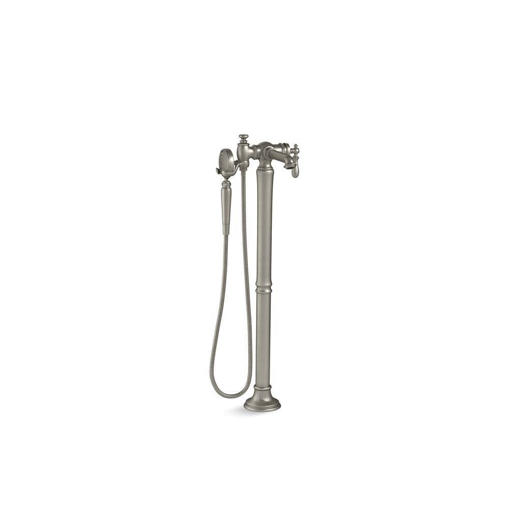 Artifacts  Floor-mount bath filler trim with handshower