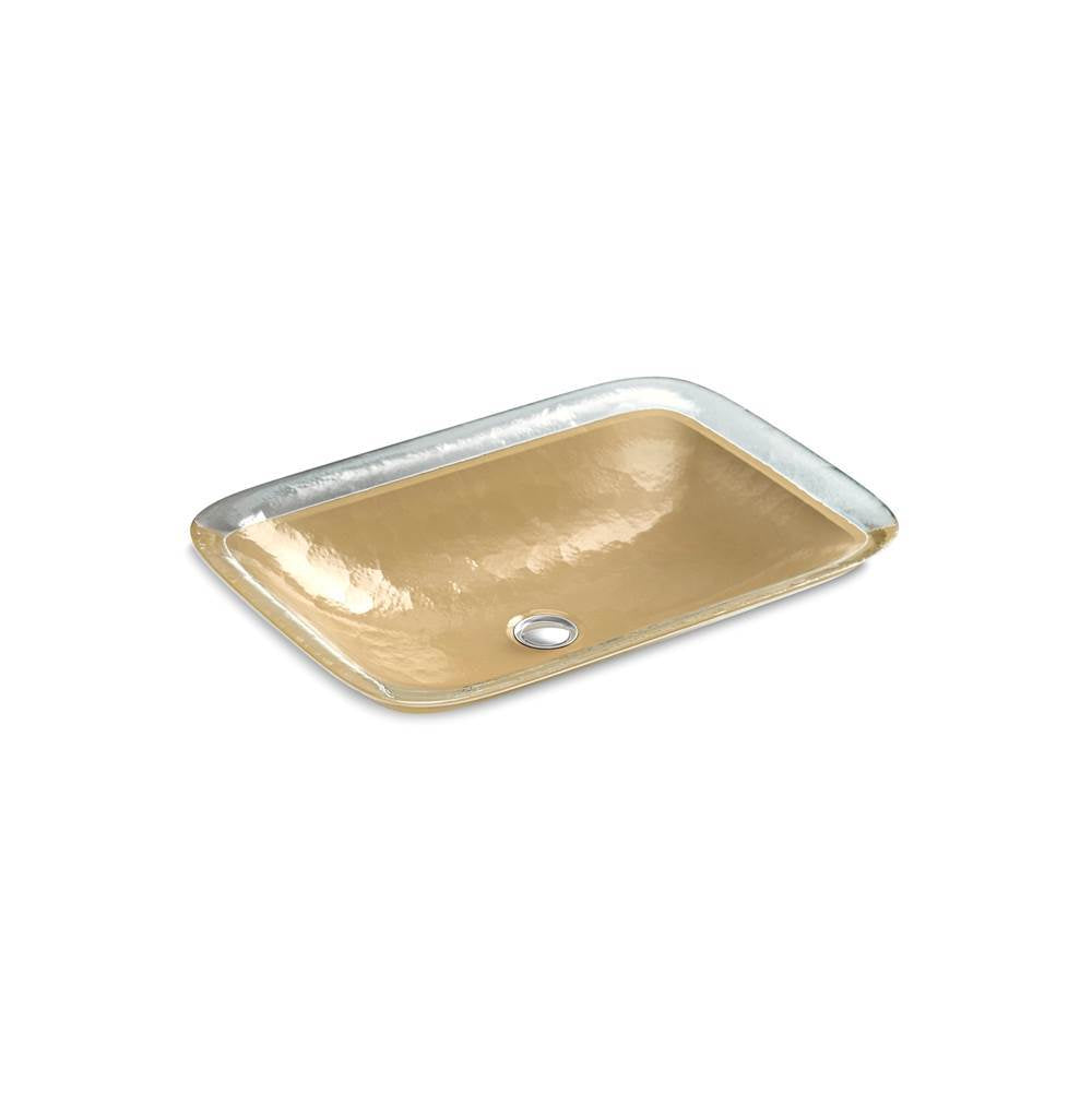 Inia  20-3/4" rectangular drop-in bathroom sink, no overflow