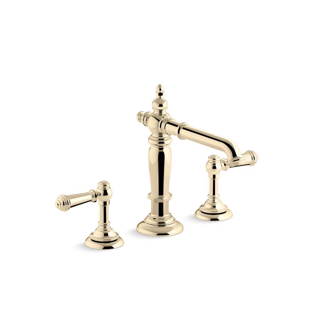 Artifacts  Bathroom sink faucet spout with Column design, 1.2 gpm