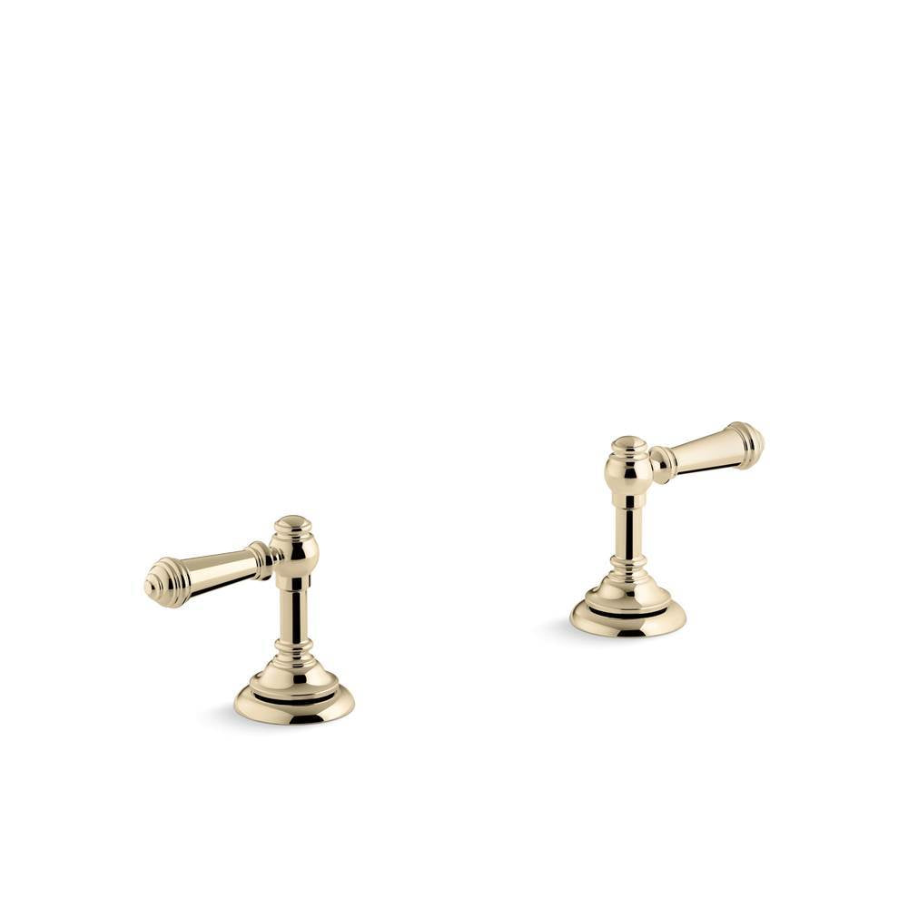 Artifacts  Lever bathroom sink faucet handles
