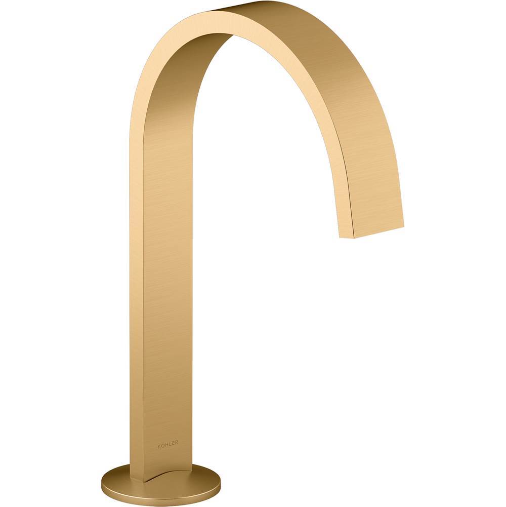 Components  Bathroom sink faucet spout with Ribbon design, 1.2 gpm