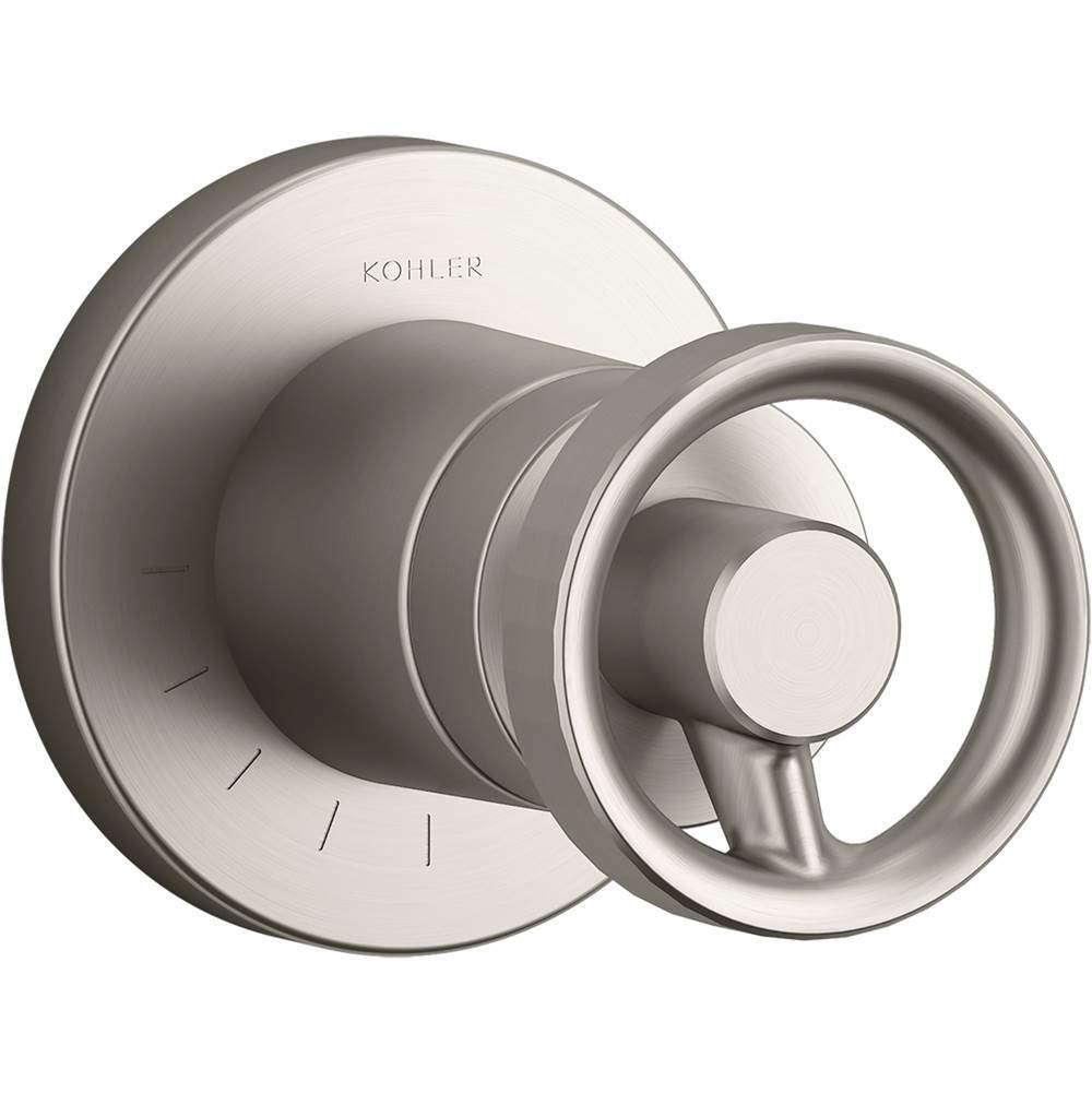 Components  MasterShower  volume control valve trim with Industrial handle