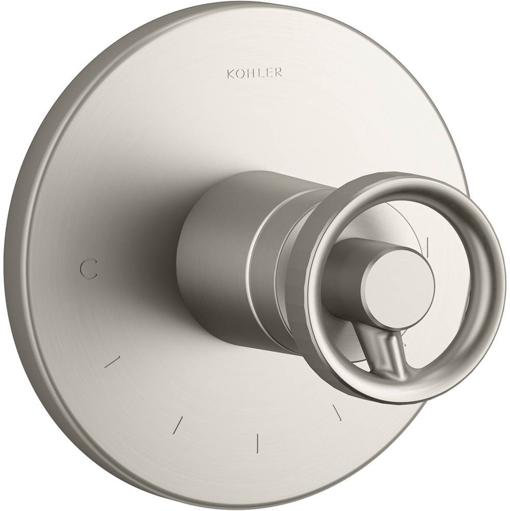 Components  MasterShower  temperature control valve trim with Industrial handle