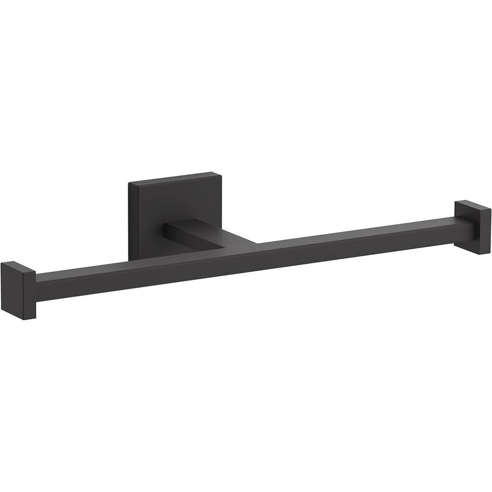 Square Double toilet paper holder