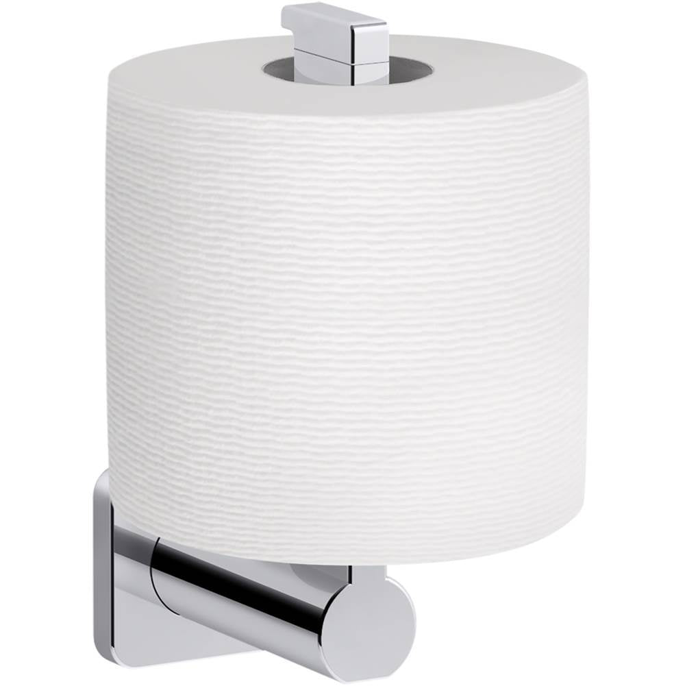 Parallel  Vertical toilet paper holder