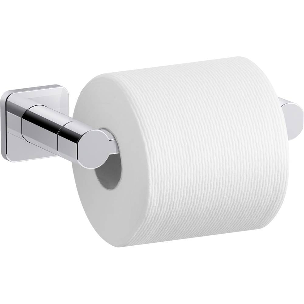 Parallel  Pivoting toilet paper holder