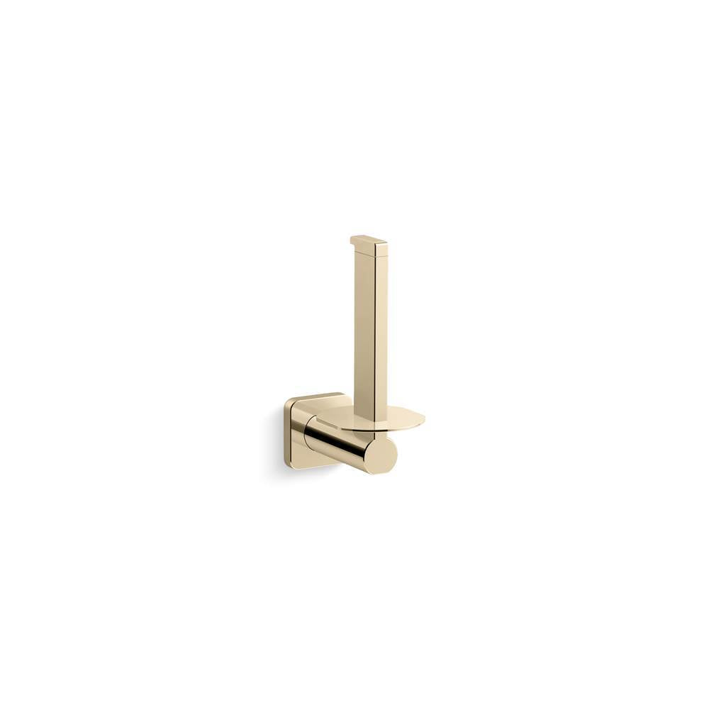 Parallel  Vertical toilet paper holder