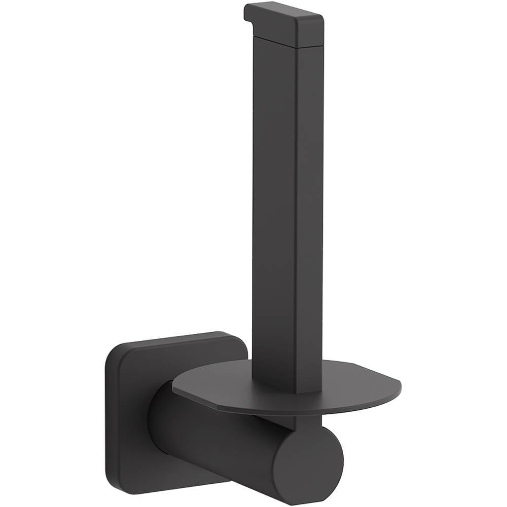 Parallel  Vertical toilet paper holder