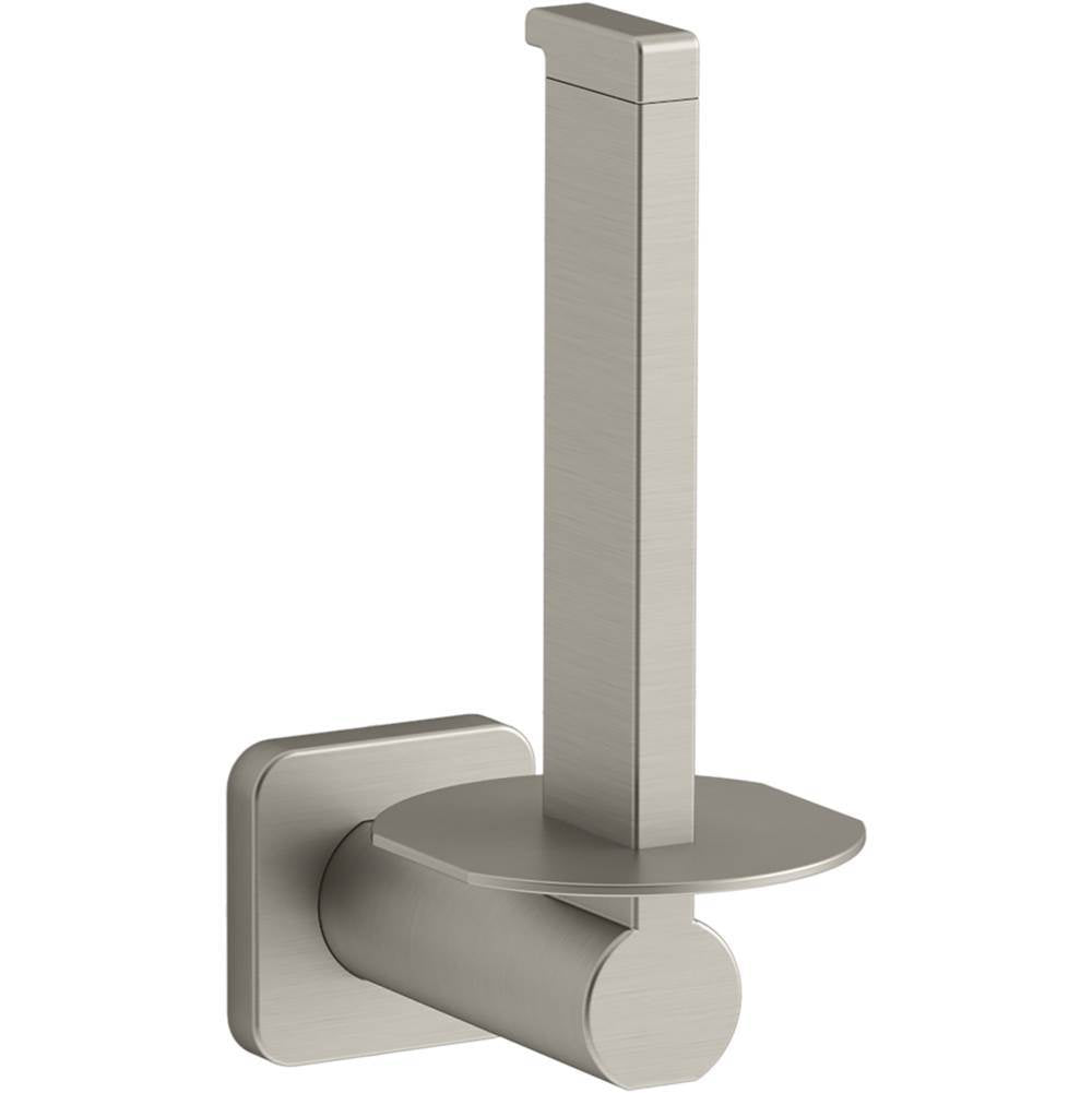 Parallel  Vertical toilet paper holder